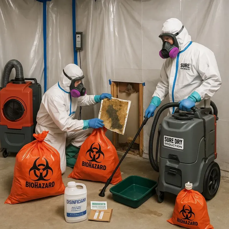 Contaminated Water Handling Protocols process in Mayodan, NC