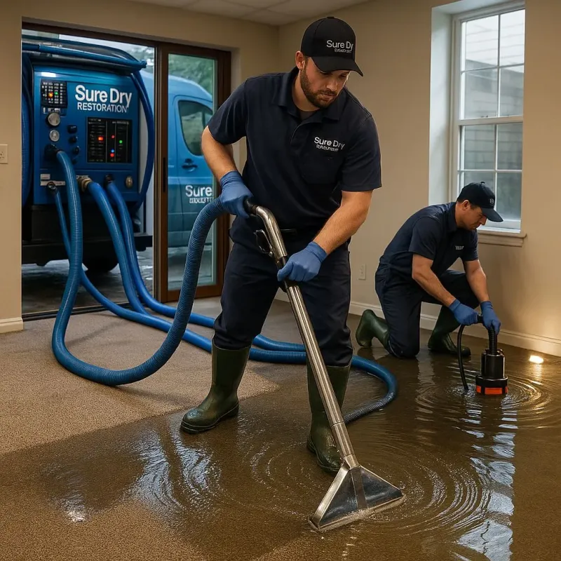 Water Extraction and Removal process in Mayodan, NC